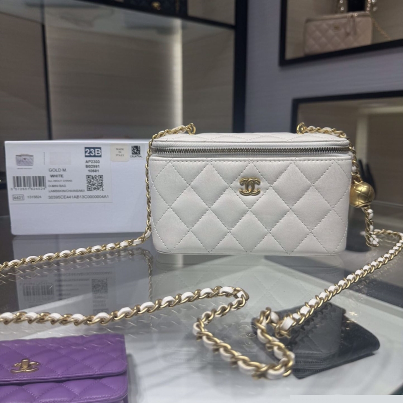 Ch*el cosmetic bags